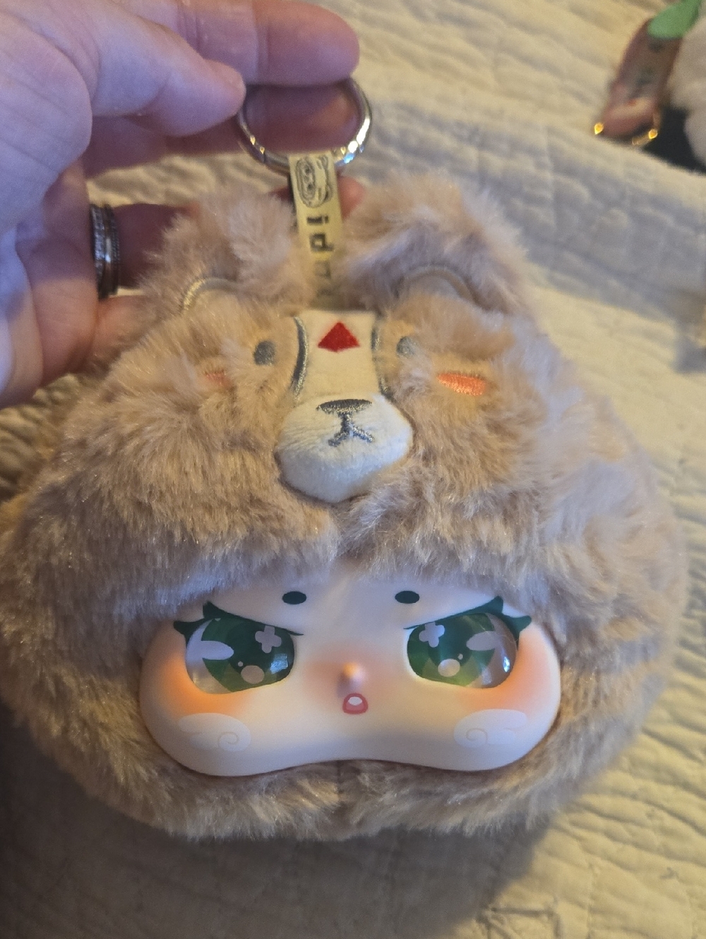 Baby Three Mini Hug Series tiger plush